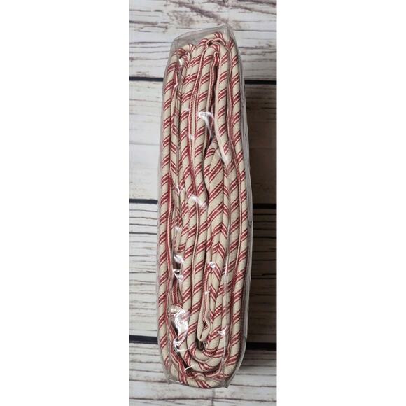 POTTERY BARN Classic Ticking Stripe Daybed Cover Twin Red & White New In Package - Picture 5 of 6